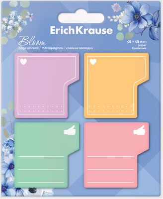 Стикеры канцелярские Erich Krause Pastel Bloom / 61771 - 