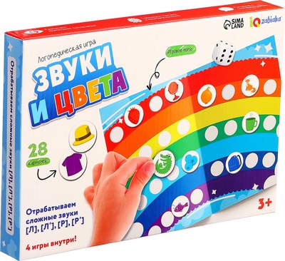 

Развивающая игра, IQ Логопедическая. Звуки и цвета / 10554104