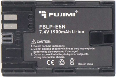 

Аккумулятор для камеры, FBLP-E6N / 1619