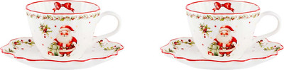

Набор для чая/кофе, Рождественский винтаж / DDT-LH9933