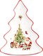 Блюдо Decor de table Рождественский винтаж. Ель / DDT-LH9932-26 - 