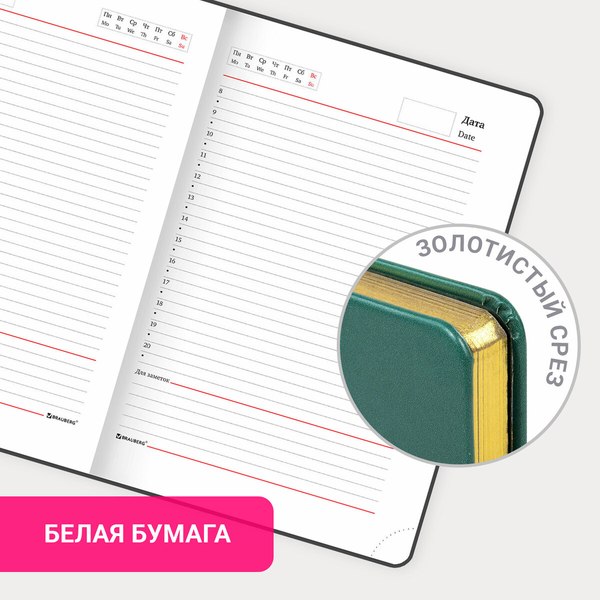 Ежедневник Brauberg Vista. Rose / 112019 (136л)