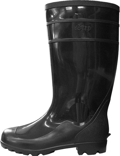 Сапоги резиновые Step ПВХ С-40 (р.48, черные)