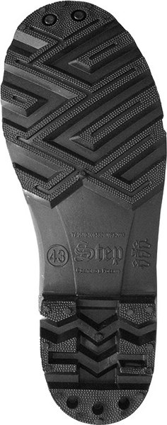 Сапоги резиновые Step ПВХ С-40 (р.48, черные)