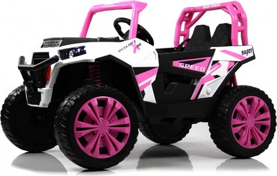 Детский автомобиль RiverToys F888FF-A 4WD (розовый) - 