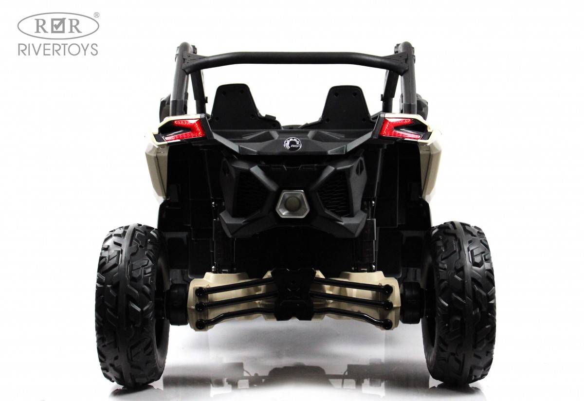 Детский автомобиль RiverToys BRP Can-Am Maverick Y111YY (хаки) — фото 5