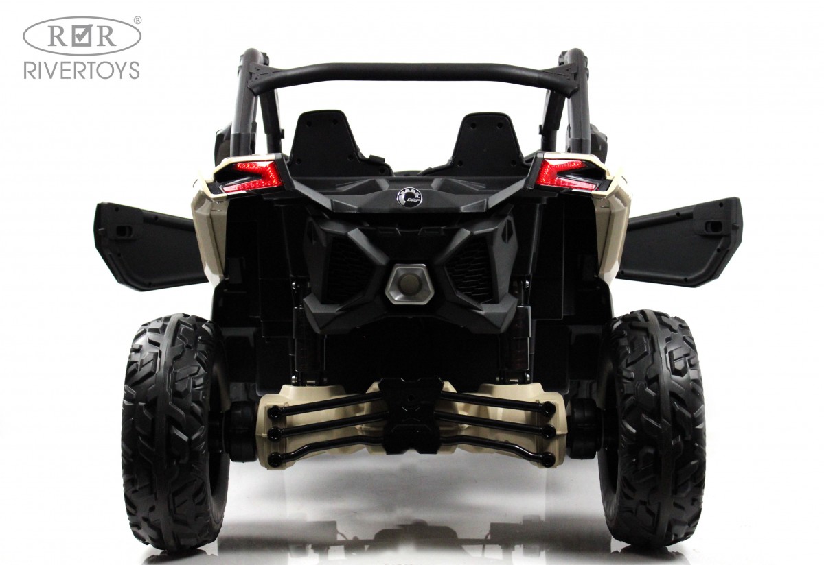 Детский автомобиль RiverToys BRP Can-Am Maverick Y111YY (хаки) — фото 6