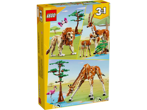 Конструктор Lego Creator Дикие животные сафари 31150