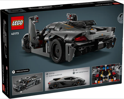 

Конструктор, Technic Суперкар Koenigsegg Jesko Absolut Grey 42173