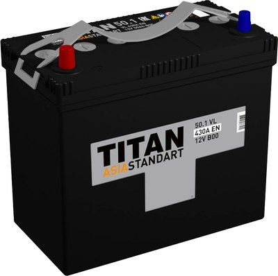 Автомобильный аккумулятор TITAN Asia Standart 430A L+ (50 А/ч)