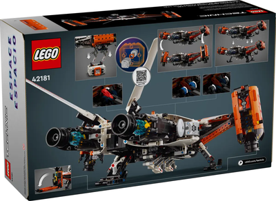 

Конструктор, Technic Тяжелый грузовой космический корабль LT81 42181