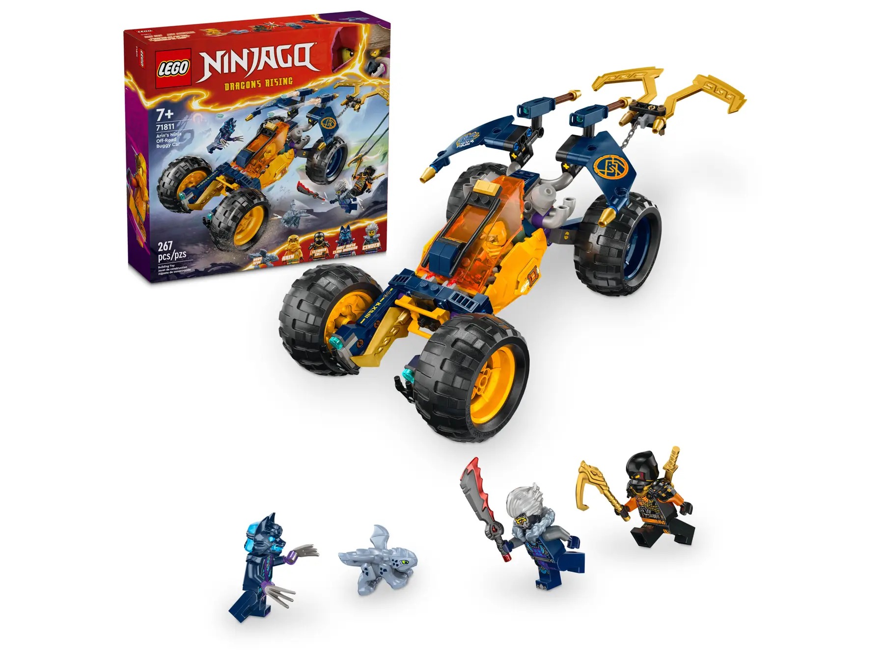 Конструктор Lego Ninjago Arin's Ninja Off-Road Buggy Car 71811