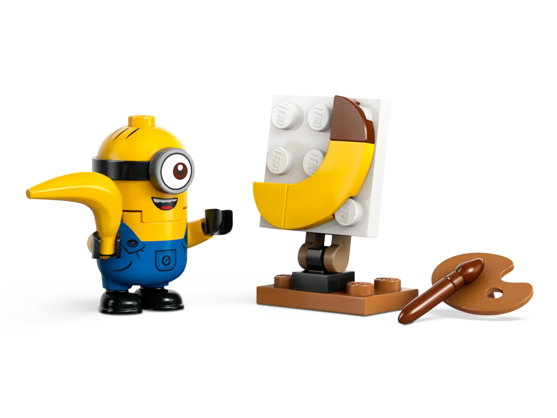 Конструктор Lego Minions Миньоны и машина-банан 75580