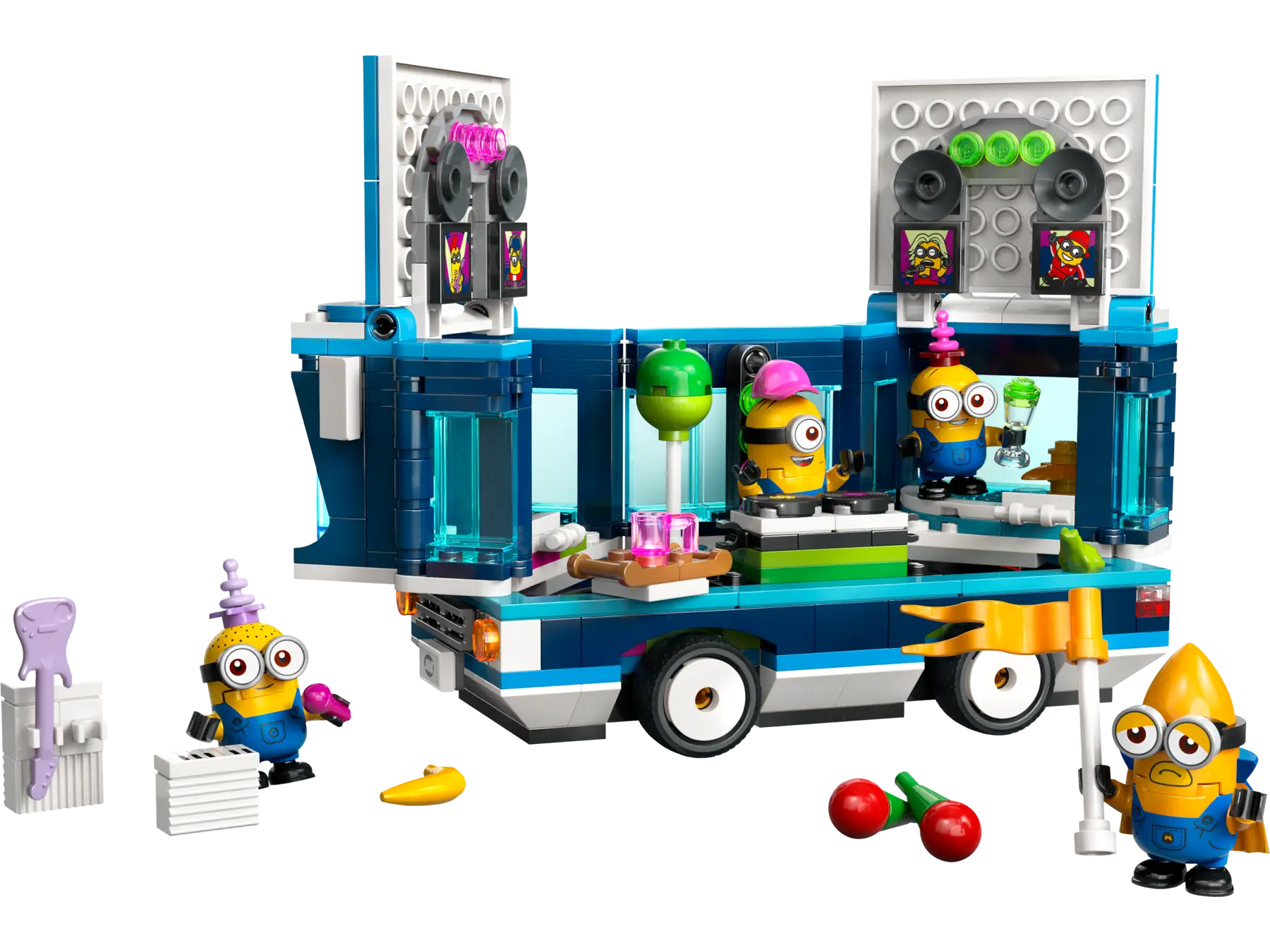 Конструктор Lego Minions Музыкальный автобус миньонов 75581