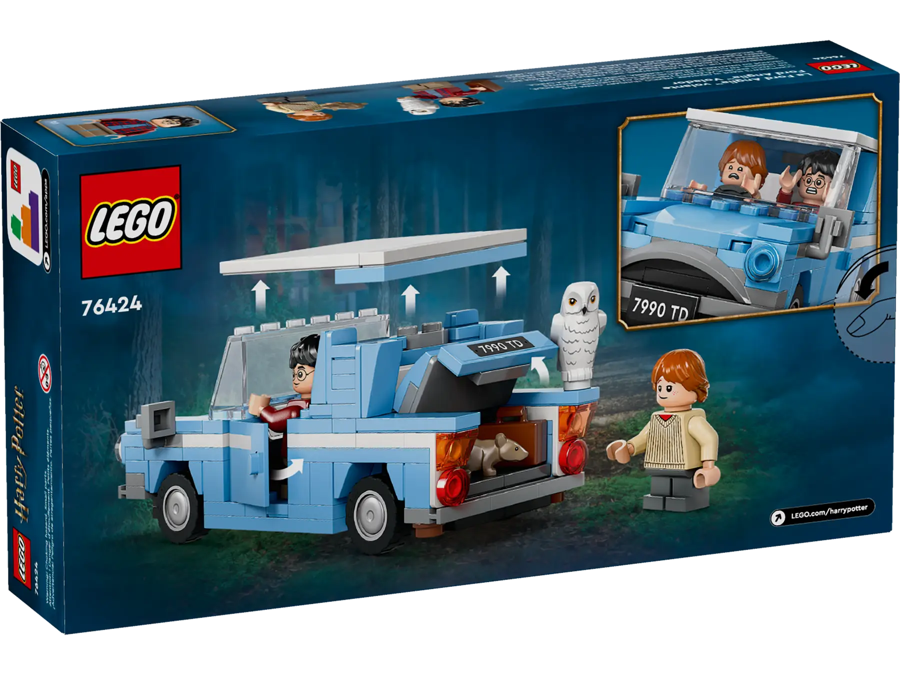 Конструктор Lego Harry Potter Flying Ford Anglia 76424 — фото 2