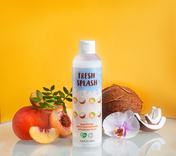 Шампунь для волос Fresh Splash Восстановление окрашенных волос (400мл)