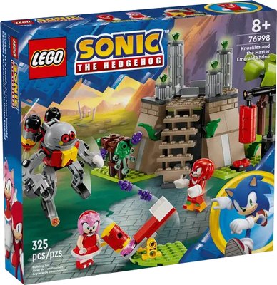 

Конструктор, Sonic Наклз и главный изумрудный храм 76998