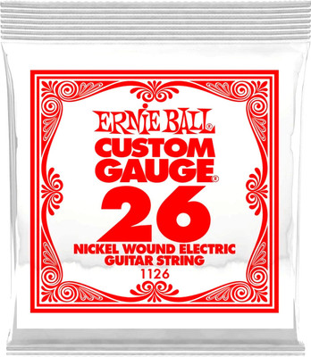 Струна для электрогитары Ernie Ball 1126 .026 Nickel Wound - 
