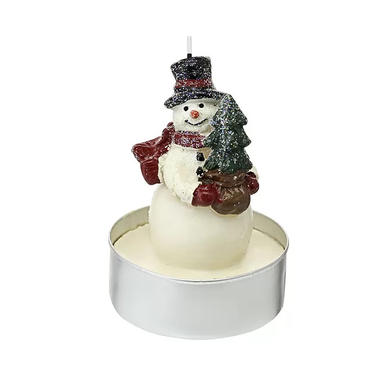 Набор свечей Tkano New Year Essential Festive snowman / TK24-NY_CND0010