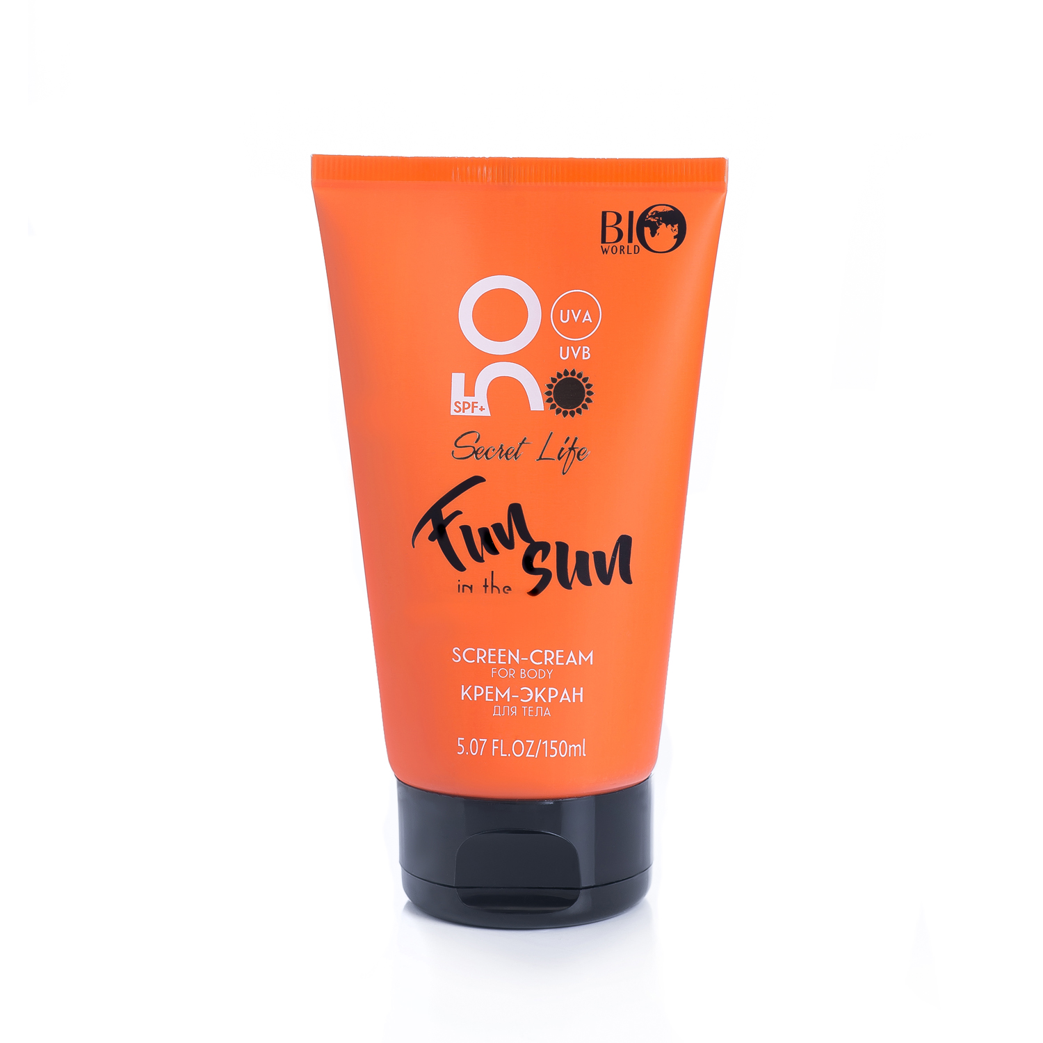 Крем солнцезащитный Bio World SPF50 (150мл)
