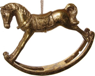 

Елочная игрушка, Коник из акрила / 56920