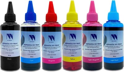 Комплект контейнеров с чернилами NV Print NV-INK100-6