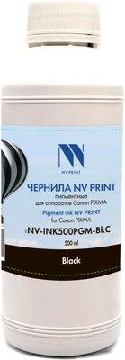 Контейнер с чернилами NV Print NV-INK500PGM-BkC - 