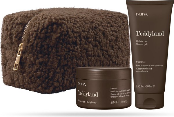 Набор косметики для тела Pupa Teddyland Kit Cocco Cacao Гель для душа+Баттер для тела