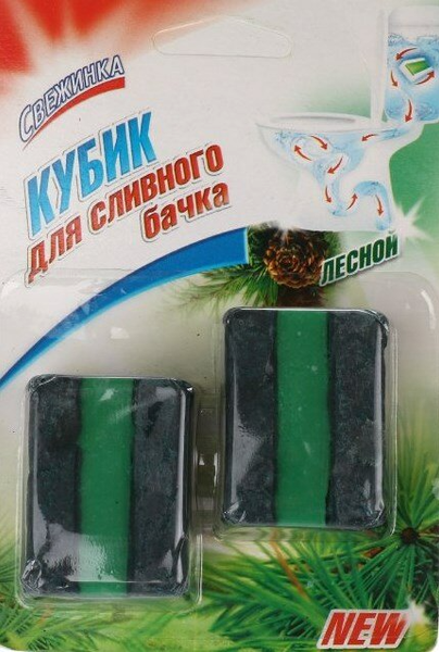 Чистящее средство для унитаза Свежинка Лесное (2x50г)