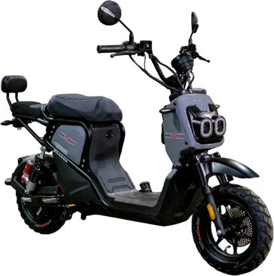 Электроскутер AVM Zoomer (серый) - 