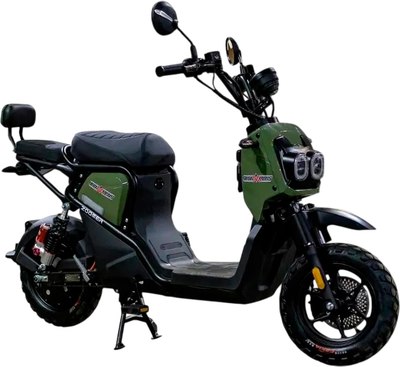 Электроскутер AVM Zoomer (зеленый) -