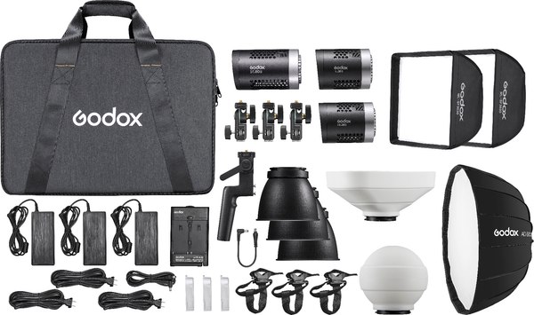 Комплект осветителей студийных Godox ML-KIT2 для видеосъемки / 29025
