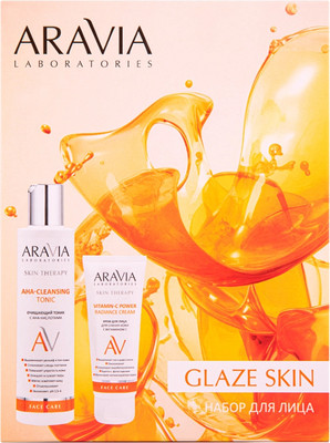

Набор косметики для лица, Laboratories Glaze Skin Крем 50мл+Тоник 200мл