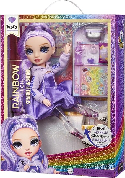 Кукла с аксессуарами Rainbow High Sparkle&Shine. Виола / 62669