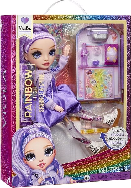 Кукла с аксессуарами Rainbow High Sparkle&Shine. Виола / 62669