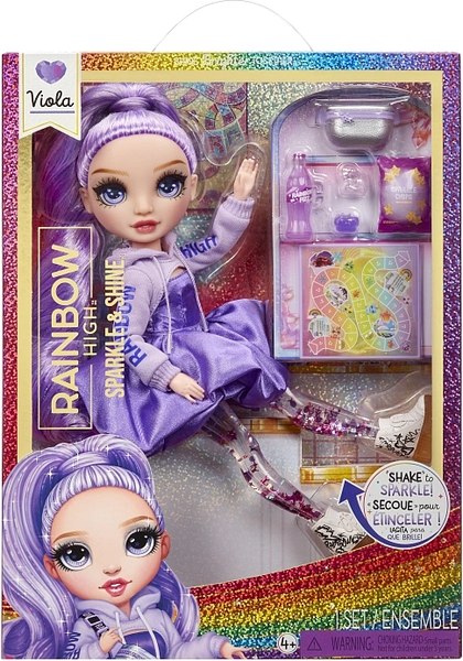 Кукла с аксессуарами Rainbow High Sparkle&Shine. Виола / 62669