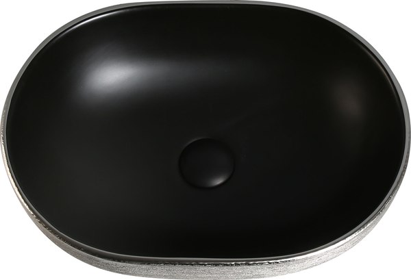 Донный клапан Roxen PD01B без перелива (черный)