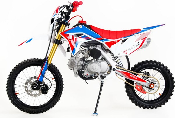 Мотоцикл Motax MX 140 17/14 (черный/белый/красный)