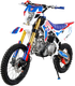 Мотоцикл Motax MX 140 17/14 (черный/белый/синий) - 