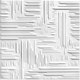 Потолочная плита FORMAT 2602 из экструзированного пенополистирола (500x500, уп.8шт, белый) - 