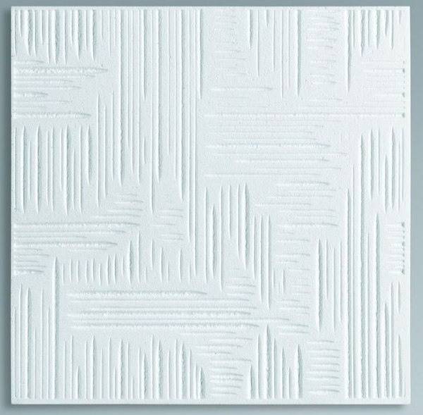 Потолочная плита FORMAT 516 из штампованного пенополистирола (500x500, уп.8шт, белый)