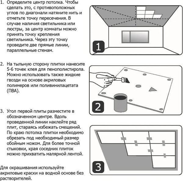 Потолочная плита FORMAT 563 из штампованного пенополистирола (500x500, уп.8шт, белый)