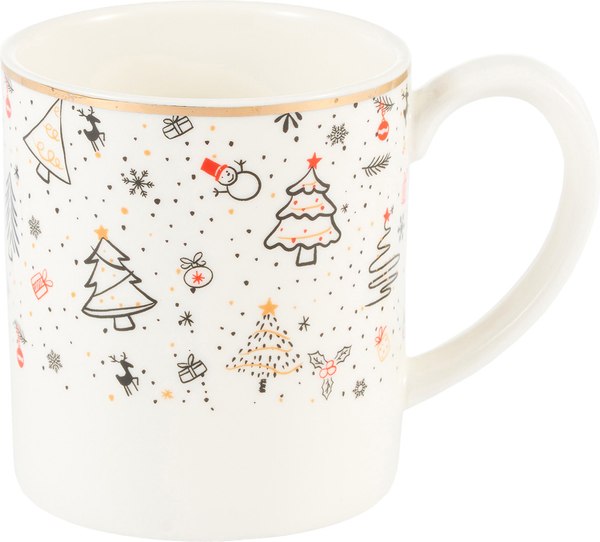 Кружка Gipfel Christmas 42942 (белый)