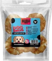 Лакомство для собак Bubu Pets Куриное мясо на сыромятных кольцах / PS0049 (500г) - 