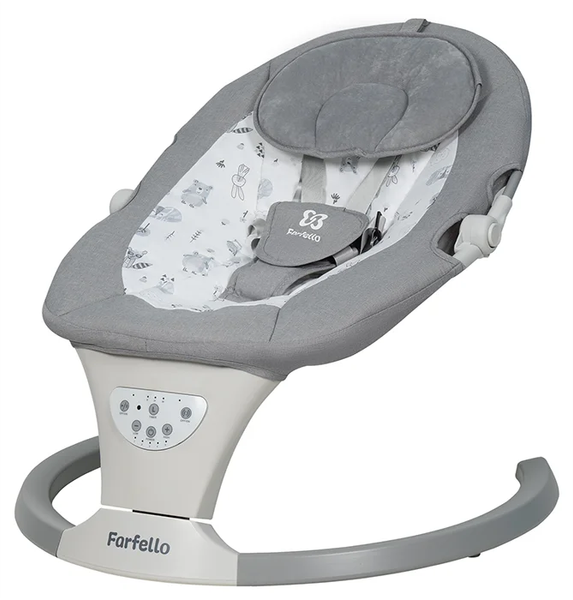 Детский шезлонг Farfello 88955 (серый)