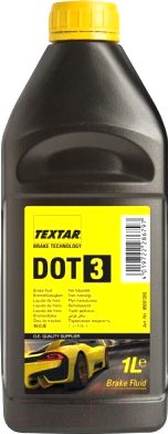 Тормозная жидкость Textar DOT 3 / 95001200 (1л)