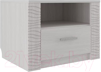 Прикроватная тумба SV-мебель Гамма 20 (ясень анкор светлый/сандал светлый)