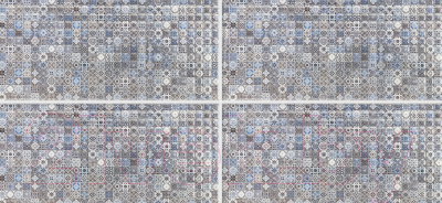 Плитка Cersanit Hammam HAG041D Рельеф (200x440, голубой)