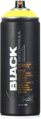 

Краска Montana, Желтый, Black BLK TR 1010 True Yellow / 352201