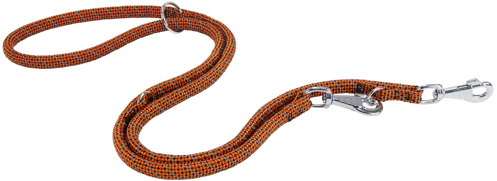 Поводок Ferplast Sport Reflex GA13/200 / 75375839 (оранжевый/черный)